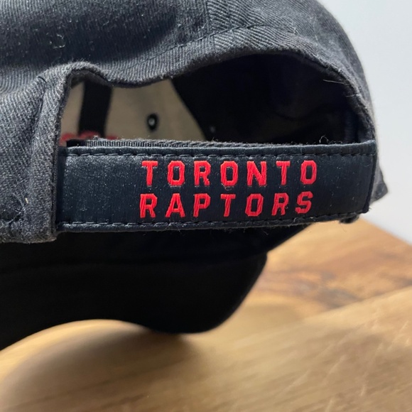 Toronto Raptors NBA Baseball Hat Black Embroidered Logo YOUTH Adjustable - Picture 7 of 11